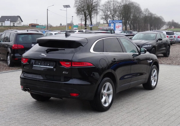 Jaguar F-Pace cena 89999 przebieg: 216000, rok produkcji 2016 z Stęszew małe 191